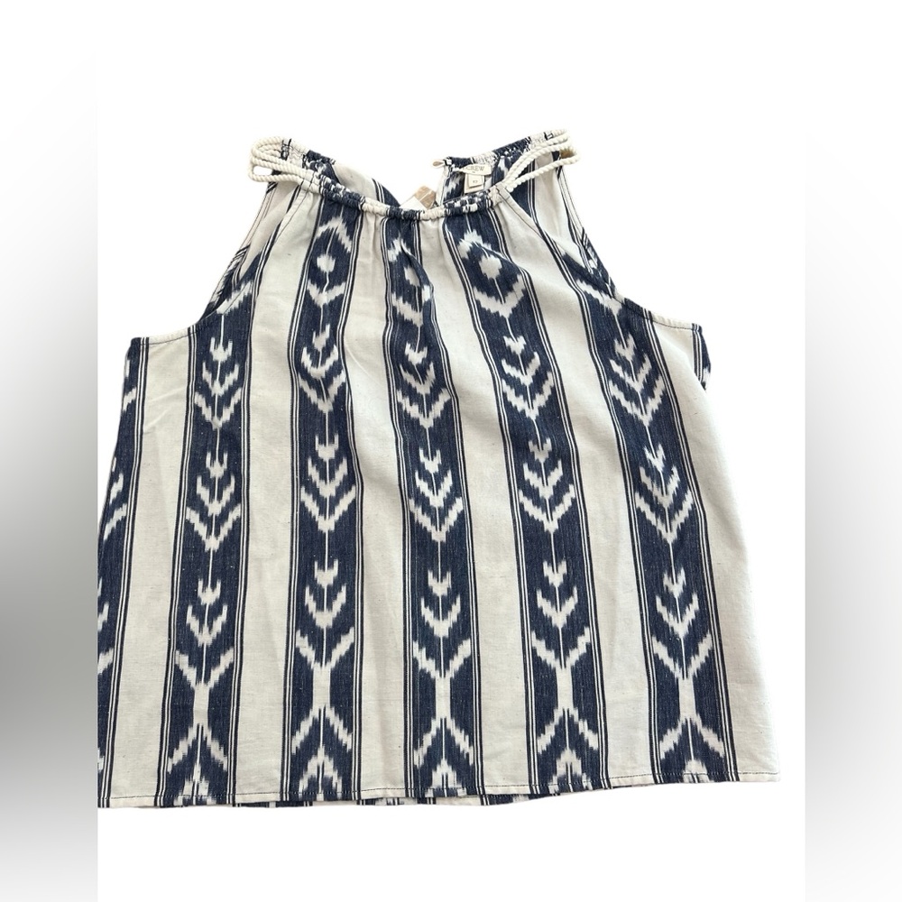 JCrew size 12 printed tank Brand New